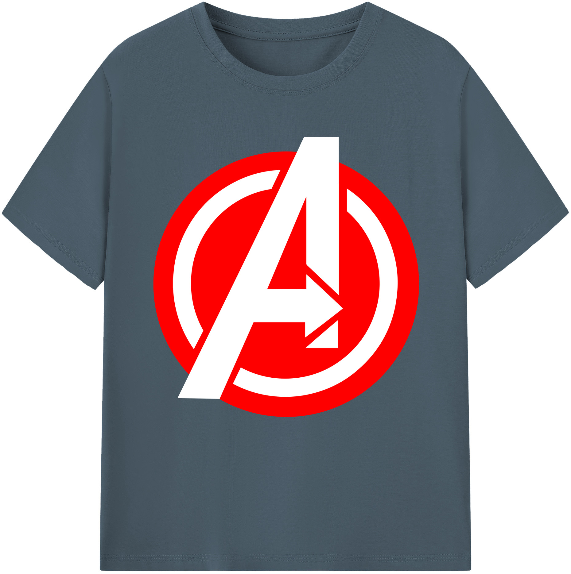 （画像用） アベンジャーズ The Avengers 綿100％半袖Tシャツ（フロントプリント）